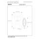 SENSAS - plafon - 30997/01/30 Lucide